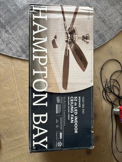 Hampton Bay Menage 52-Inch LED Ceiling Fan