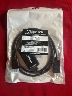 VisionTek HDMI to DisplayPort Active Cable 1.5M