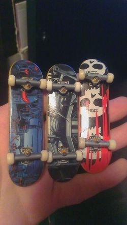 3 Tech deck boards