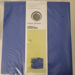 6 Closetmaid Cubical Fabric Drawer True Blue 10.5 X 10.5 X 11in Box Of 6 New