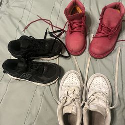 Lot Of (3) Youth Shoes 