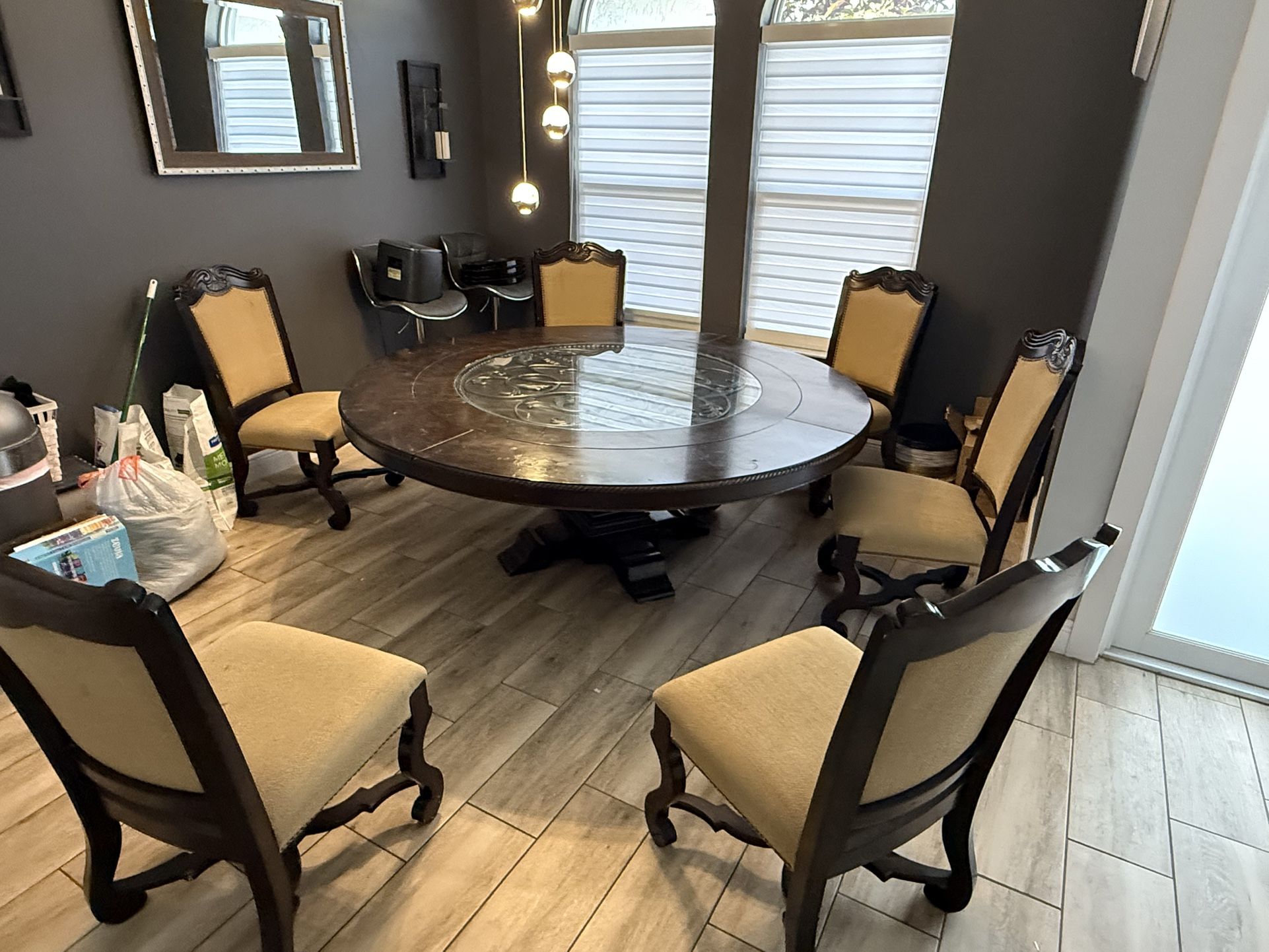 Dining Room Table with Chairs