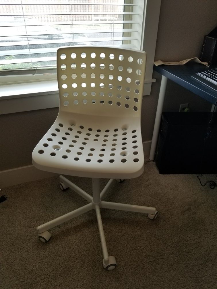 Ikea skalberg chair discount white