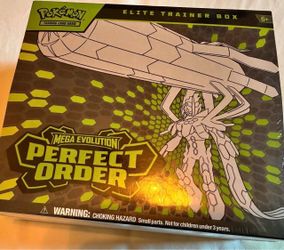 Pokémon TCG Mega Evolution Perfect Order Elite Trainer Box
