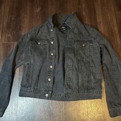 Black Jean Jacket 