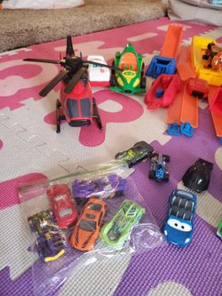 Hot Wheels And Track