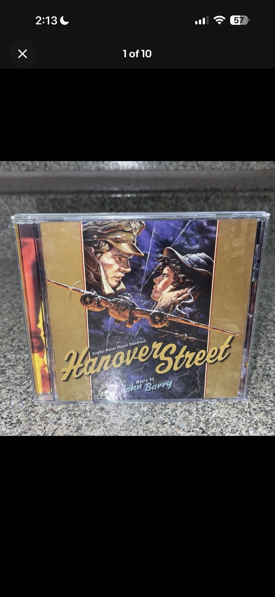 Hanover Street (1979) Original Soundtrack CD John Barry Limited Edition