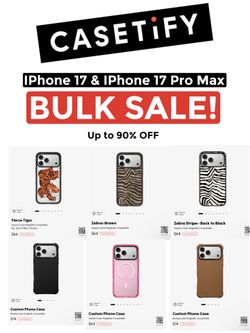 CASETIFY IPhone 17 phone cases (BULK SALES ONLY/ PLEASE READ DESCRIPTION)
