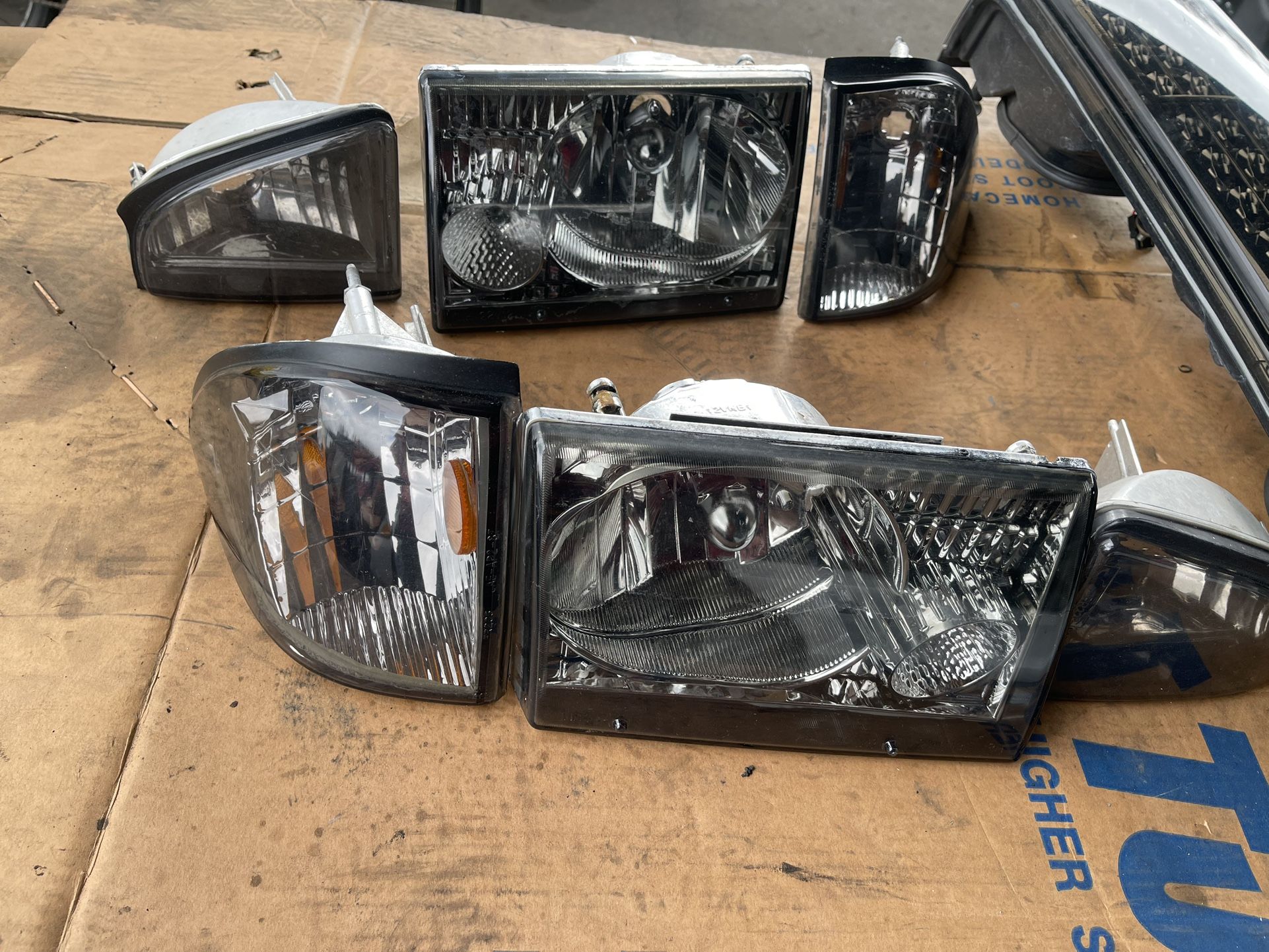 1987 To 93 Mustang Headlights and Taillights