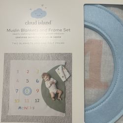 Baby Milestone Marker With Blanket 