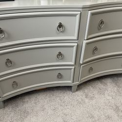 Twin Gray Bedroom Set With Storage Side Rail 