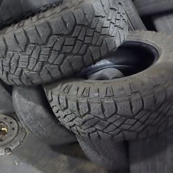 2 USED 265/65/17 GOODYEAR WRANGLER ON PERFECT CONDITIONS 👌 