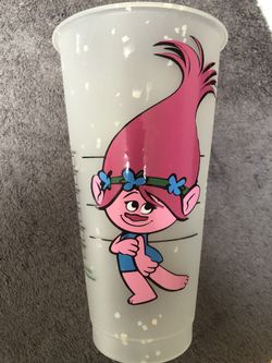 Poppy confetti color changing cup