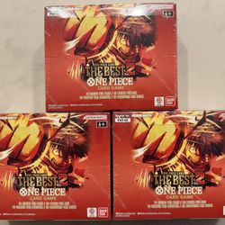 One Piece Premium Booster Box The Best Vol. 2 PRB-02 OP Manga Luffy Sanji Nami Boa Zoro Nico Chopper Pack Case Promo TCG Card Game Pokemon Bundle Set 