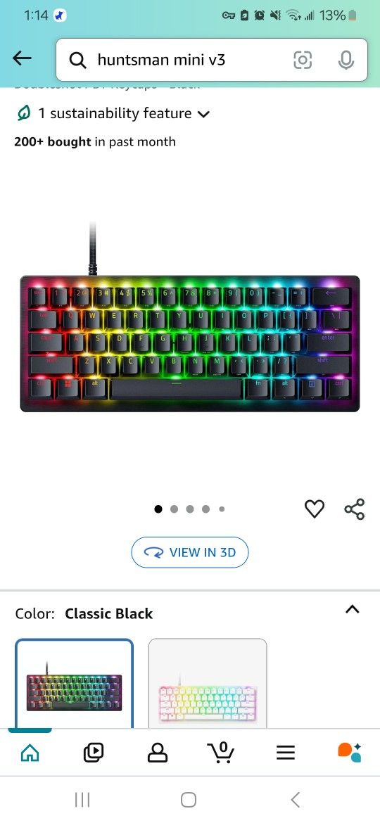 Huntsman RGB Keyboard