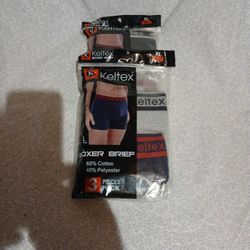Keltex Boxer Brief 5 Pack XL 39-41