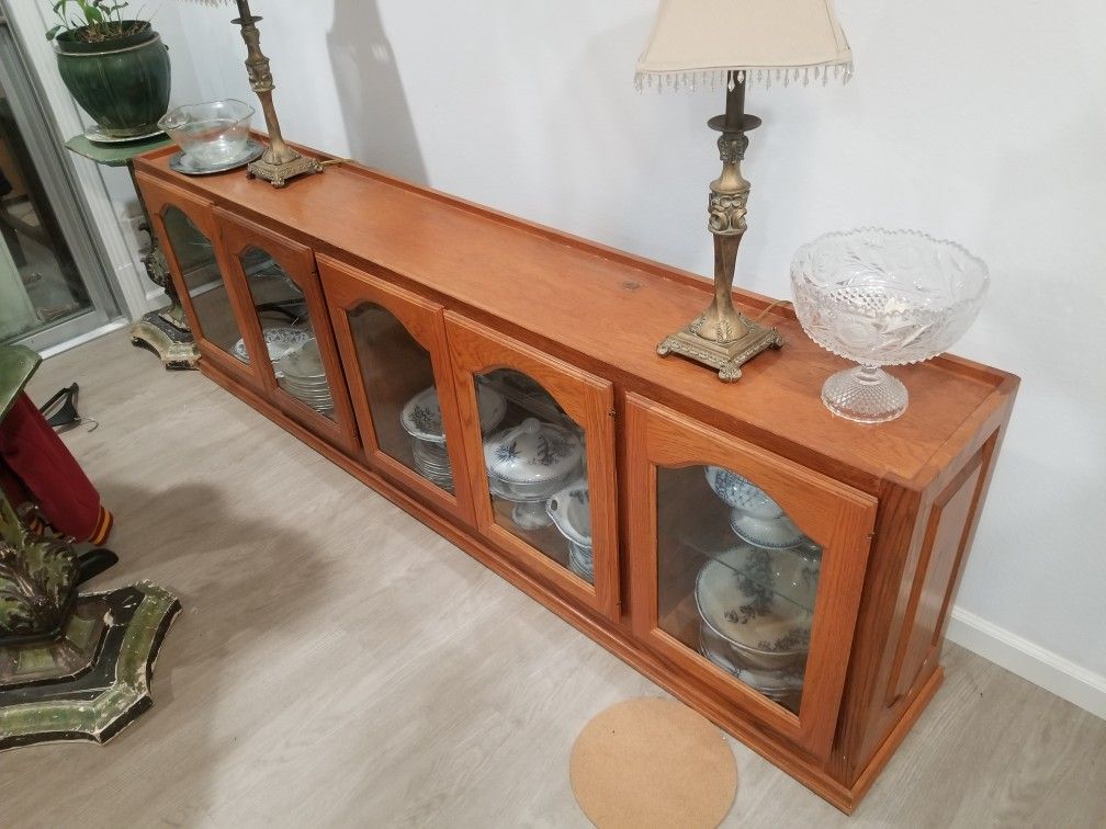 Oak Cabinet 