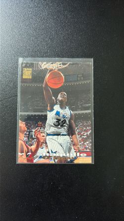 Shaquille O’Neale Topps card