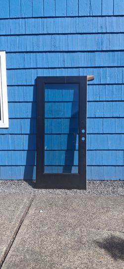 Vinyl Glass Door 36x79
