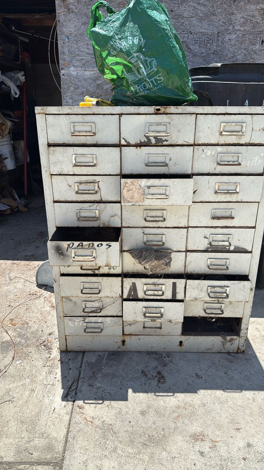27 Drawer Metal Box