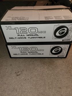 Gemini, XL120 mk2, electronics, turntables, DJ
