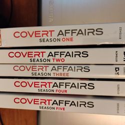 COVERT AFFAIRS Complete Series DVD  Set of 5 Seasons 