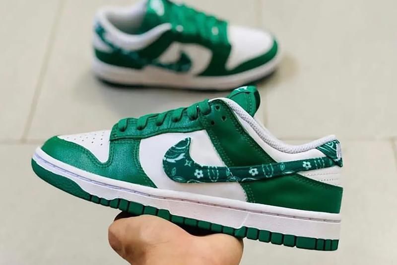 Nike Dunk Low Essential Paisley Pack Green (W)!