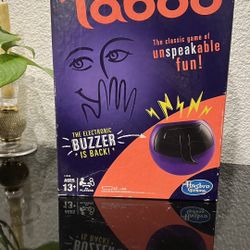 Taboo Board Game 
