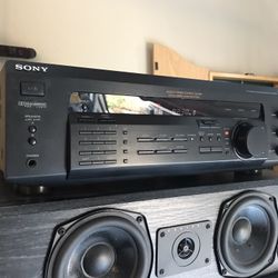 Really Clean Sony Receiver And Speakers 