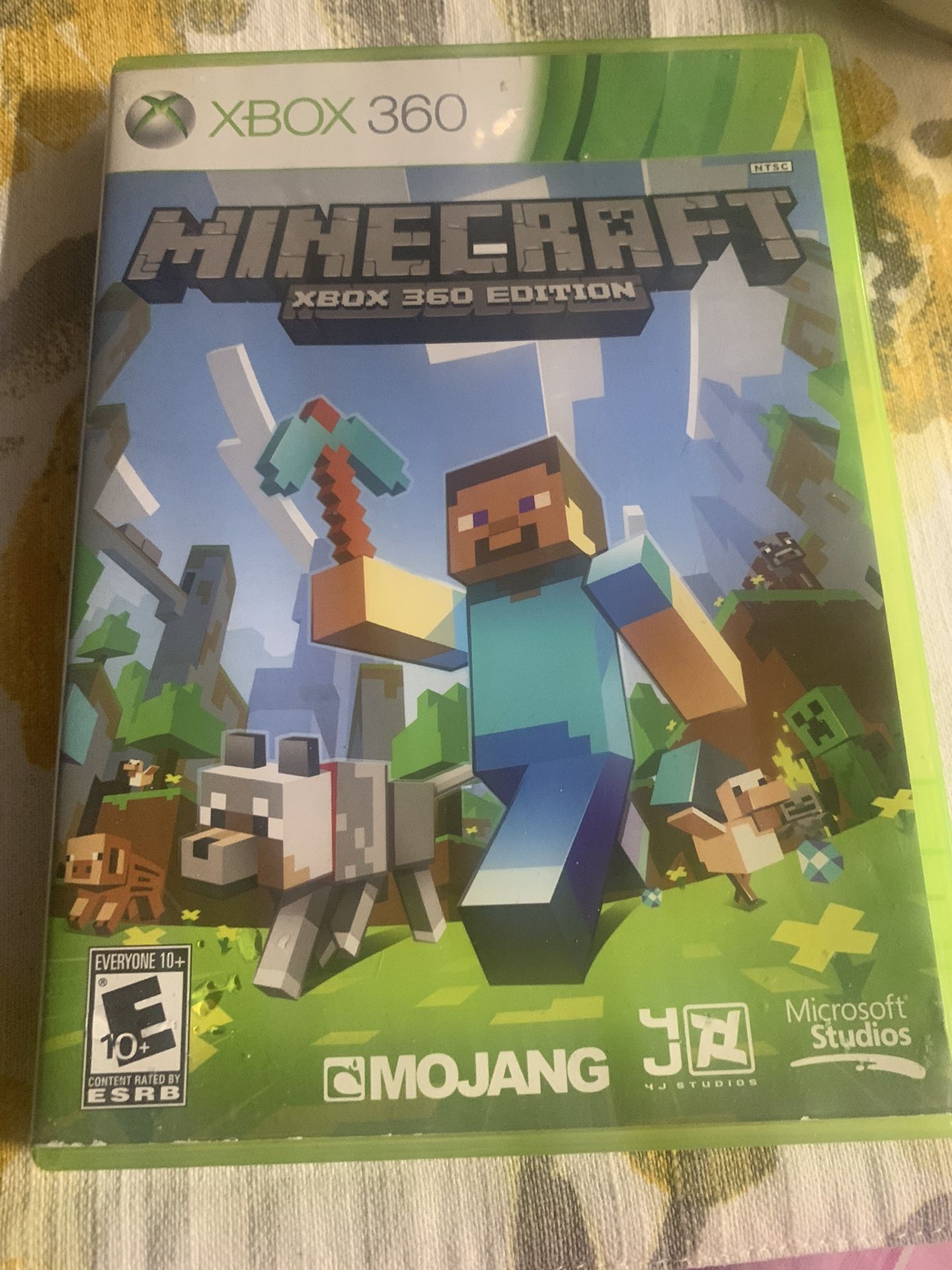 Minecraft Xbox 360 Used Excellent Condition