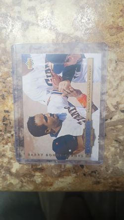 Barry Bonds Giants Upper Deck Baseball Card