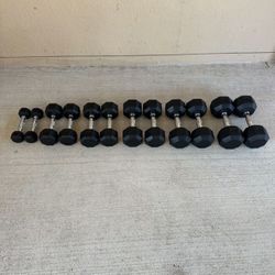 CAP - Rubber Hex Dumbbell $265 