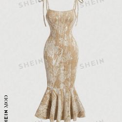 Shein Velvet Mermaid Dress 