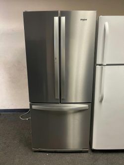 Whirlpool 3-Door Refrigerator Stainless Steel FrenchDoor