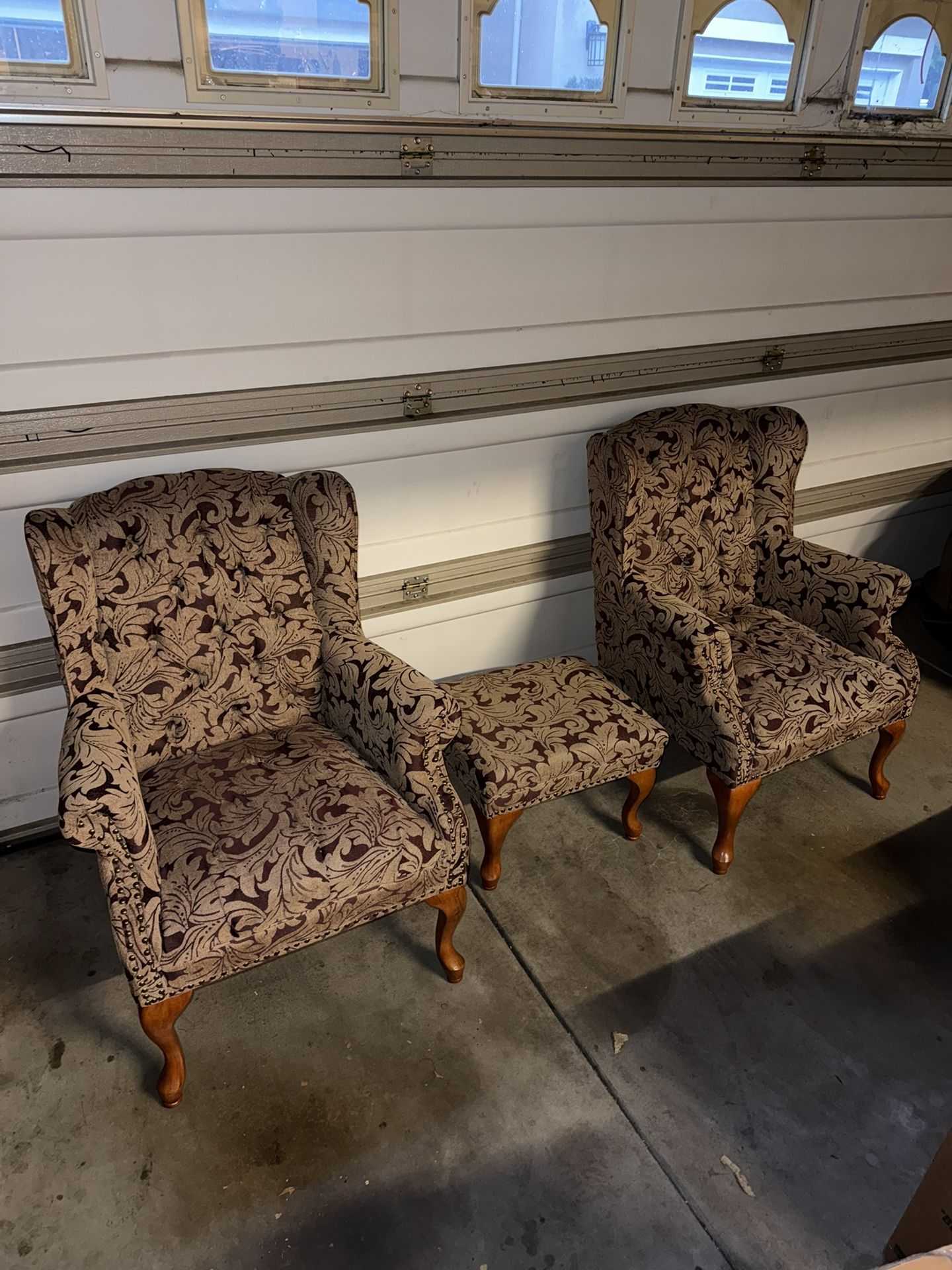 Accent Chairs With Ottoman