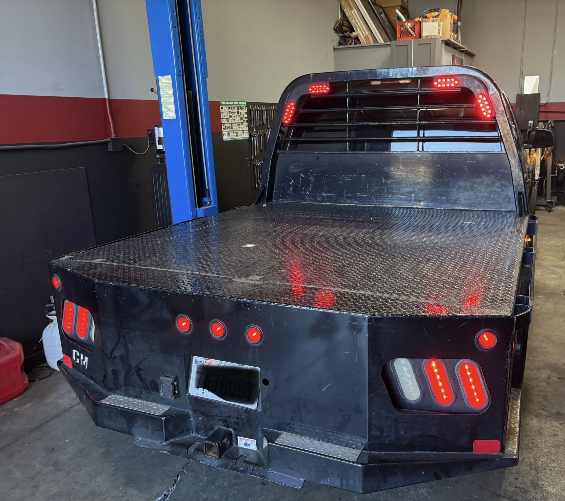 CM Truck SK Steel Skirted flatbed. 84”