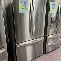 Refrigerator, LG Open Box 3 Door Refrigerator Free Delivery With Warranty