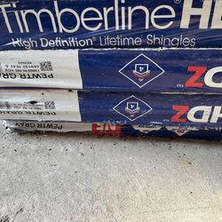 4 Bundles GAF Pewter Gray Shingles 