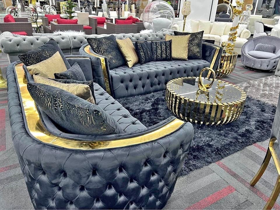 Tufted Couch available