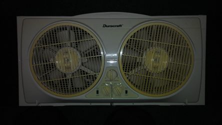 Dual Window Fan With Reversible Air Flow