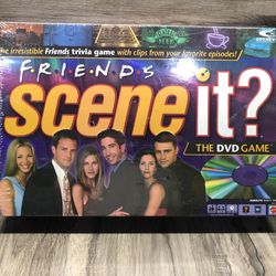FRIENDS Scene It? DVD Game Factory Sealed (2005)