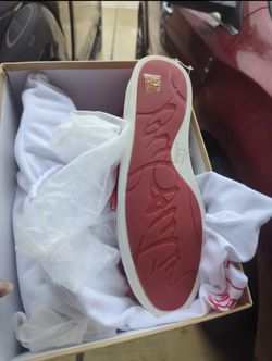 Red bottom Louis Vuitton spike sneakers for Sale in Kent, WA - OfferUp