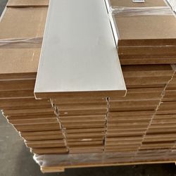 $8.99/pc 4 -1/2 inch Flat/Squared Wall base for Baseboard Moulding SPECIAL PRICE 16 Feet     $8.99 per piece     16 feet /pc