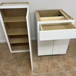 2 New Kitchen Cabinet   All Wood 