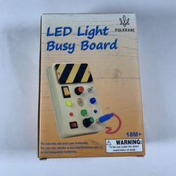 POLKRANE Busy Board w LED Light NEW