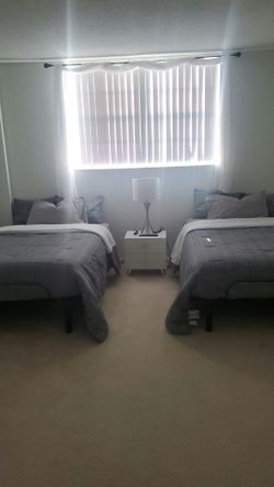 1 full size adjustable beds and frames