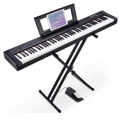 Music Keyboard 88 Key Full Size Semi-weighted Keys
