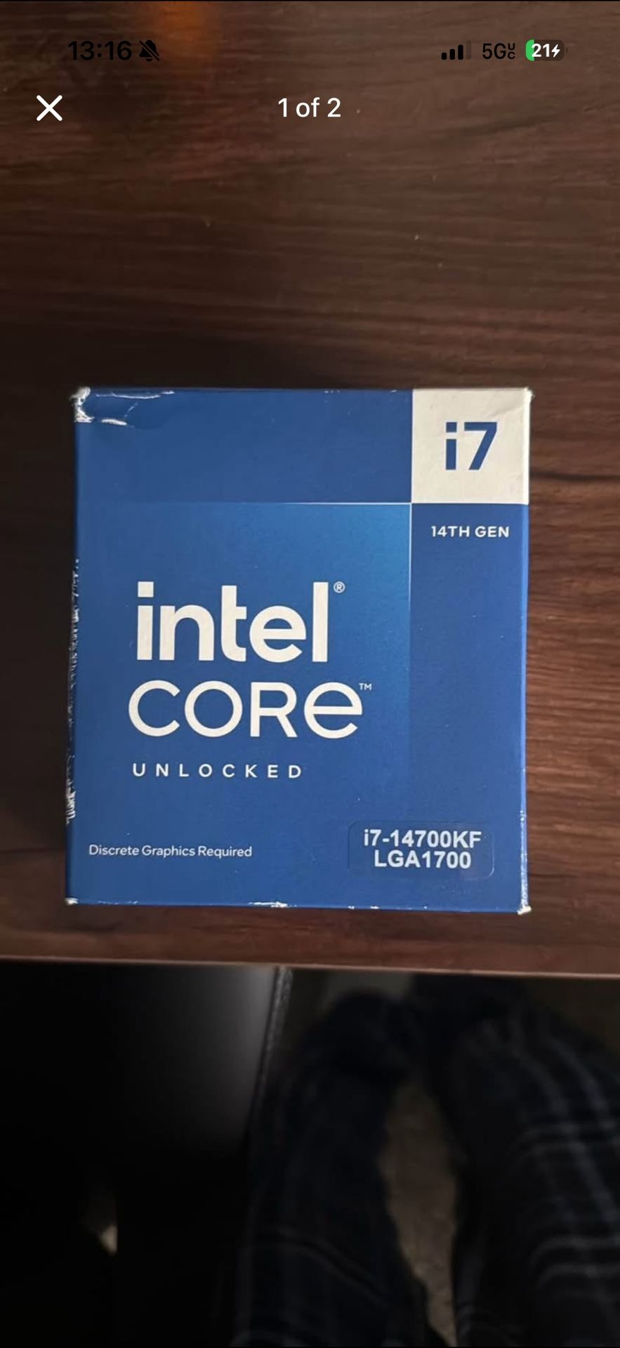 14th Gen I7-14700KF Intel Core