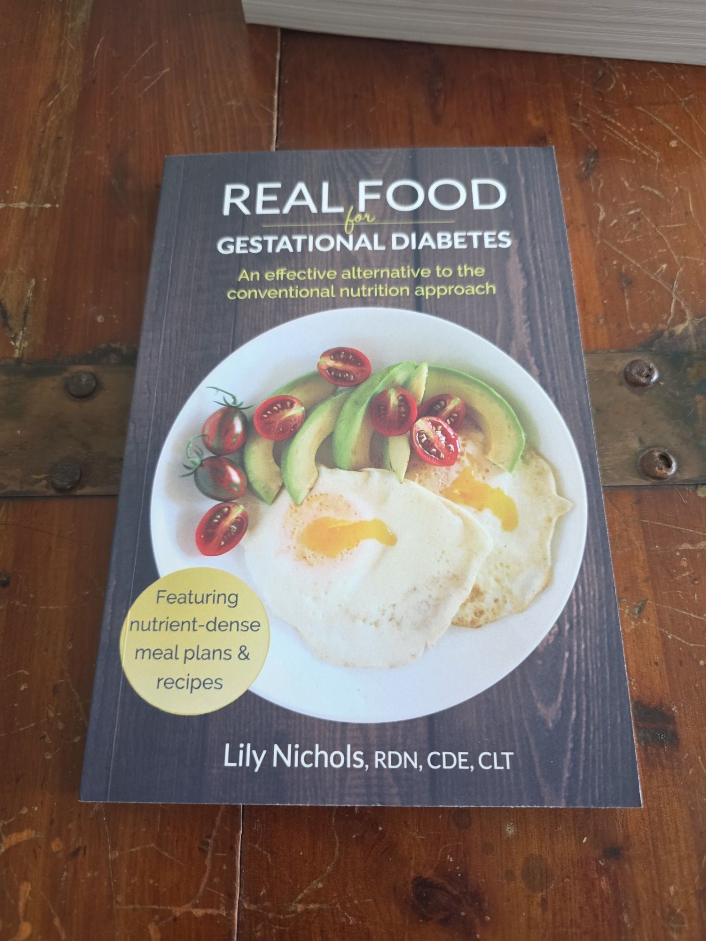 Real food for gestational diabetes book