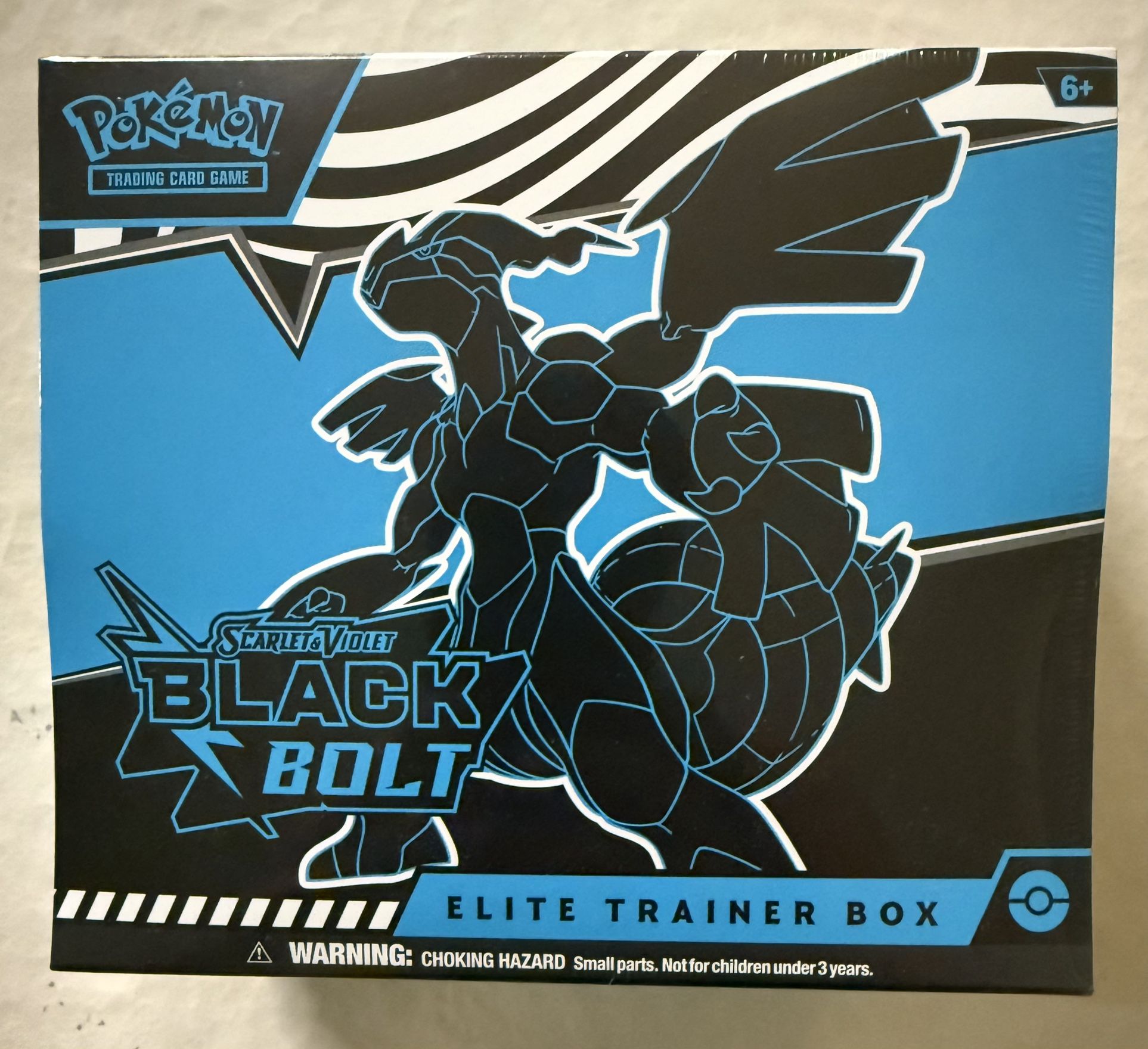 2025 Pokemon Scarlet & Violet Black Bolt Elite Trainer Box